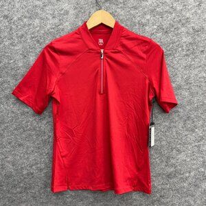 TAIL Women's Activewear Top Tennis Golf Pickleball, UPF 50, Red, Size S, NEW